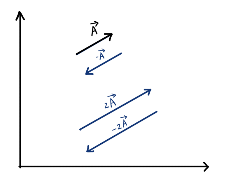 Multiplication of vector with a number